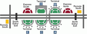 DFW Airport Map