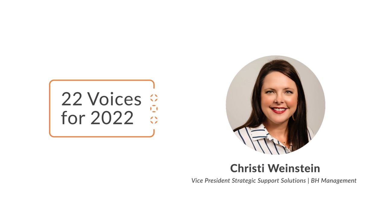 22 Voices For 2022 BH Management s Weinstein On Smart Retrofits RealPage